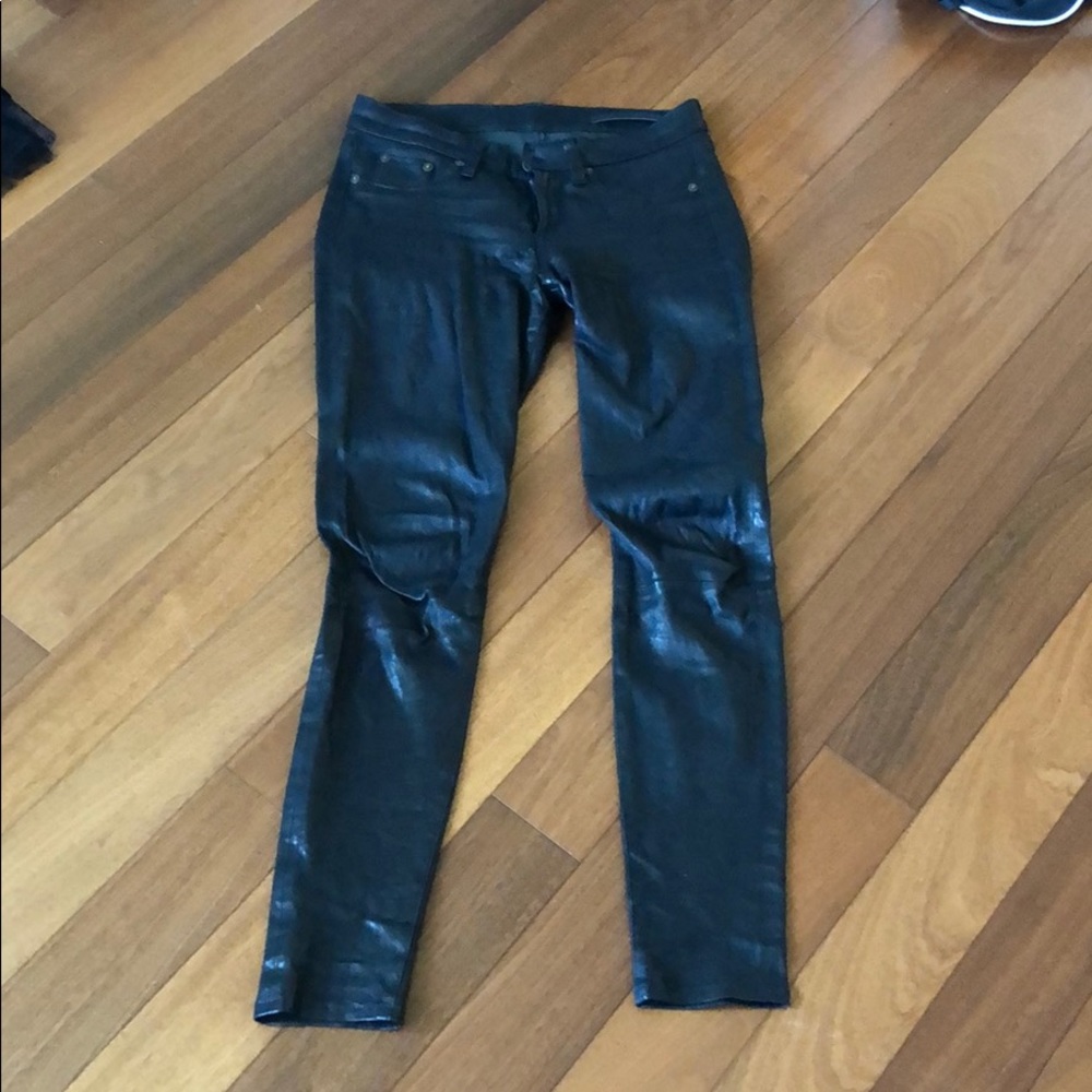 Rag and Bone leather pants